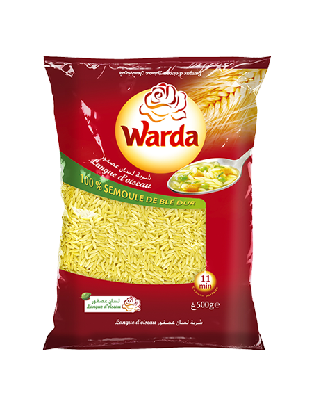 CHORBA LONG OISEAU ROSE BLANCHE 250g N'2